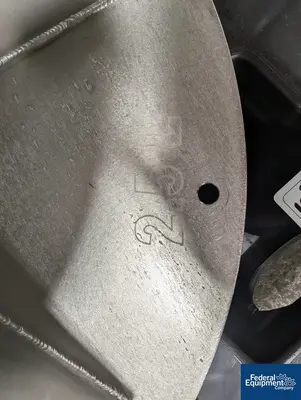 USED Vector Vector Coating Pan, LDCS-5, S/S