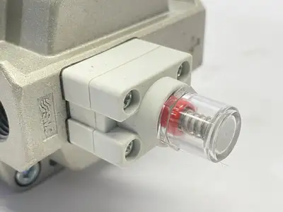 Used SMC Pneumatic Main Line Filter 3/8" NPT Filters Michigan US | Maverick Industrial Sales #1391668