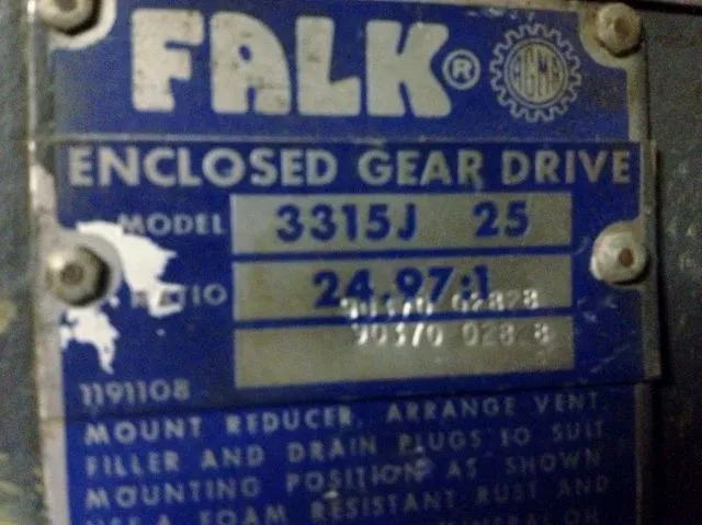 Used Falk 3315J-25 Gearboxes Minnesota US | Peak Machinery, Inc. #288950