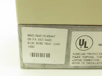 KEB 09.F4.S1D-3420 V1.32 Combivert AC Inverter Drive 3PH 2.8KVA 480V 3.4A