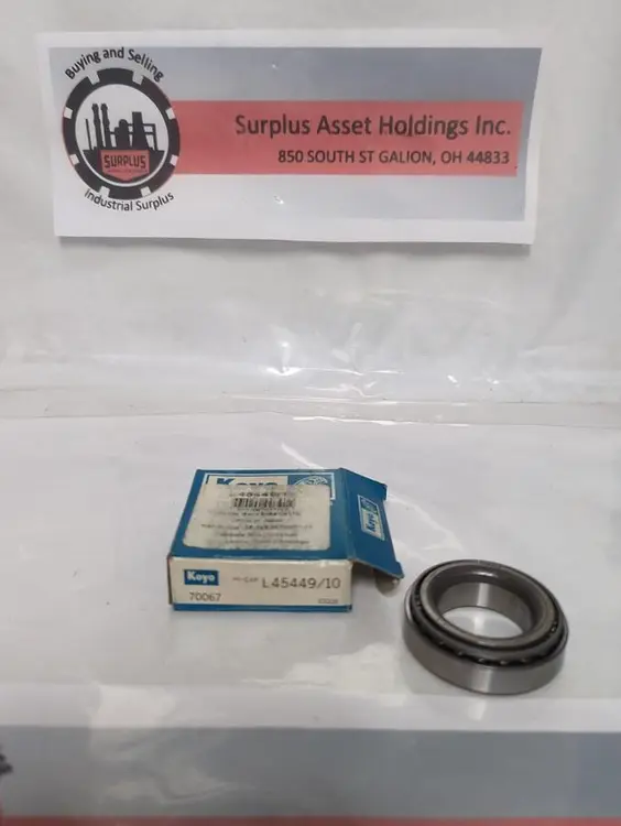 New | in-Stock KOYO L45449/10 Industrial Controls Ohio US | Surplus Asset Holdings #1295382