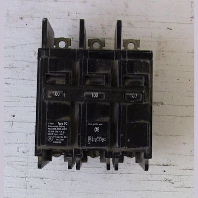 Siemens 3 Pole 100 Amp Bolt-on Breaker
