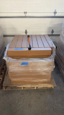 $12,000 total value on this pallet based on Amazon Prices. Amazon has them for $125 each. Pallet of 96 New Klein Rebar Hickey Tools model # 64309 for No. 3 & 4 Bar. 1/2" Capacity.