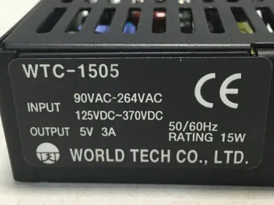 USED WORLD TECH WTC-1505