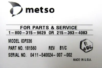 NEW VALMET – METSO IOP336 QUAD PAT MODULE 181560