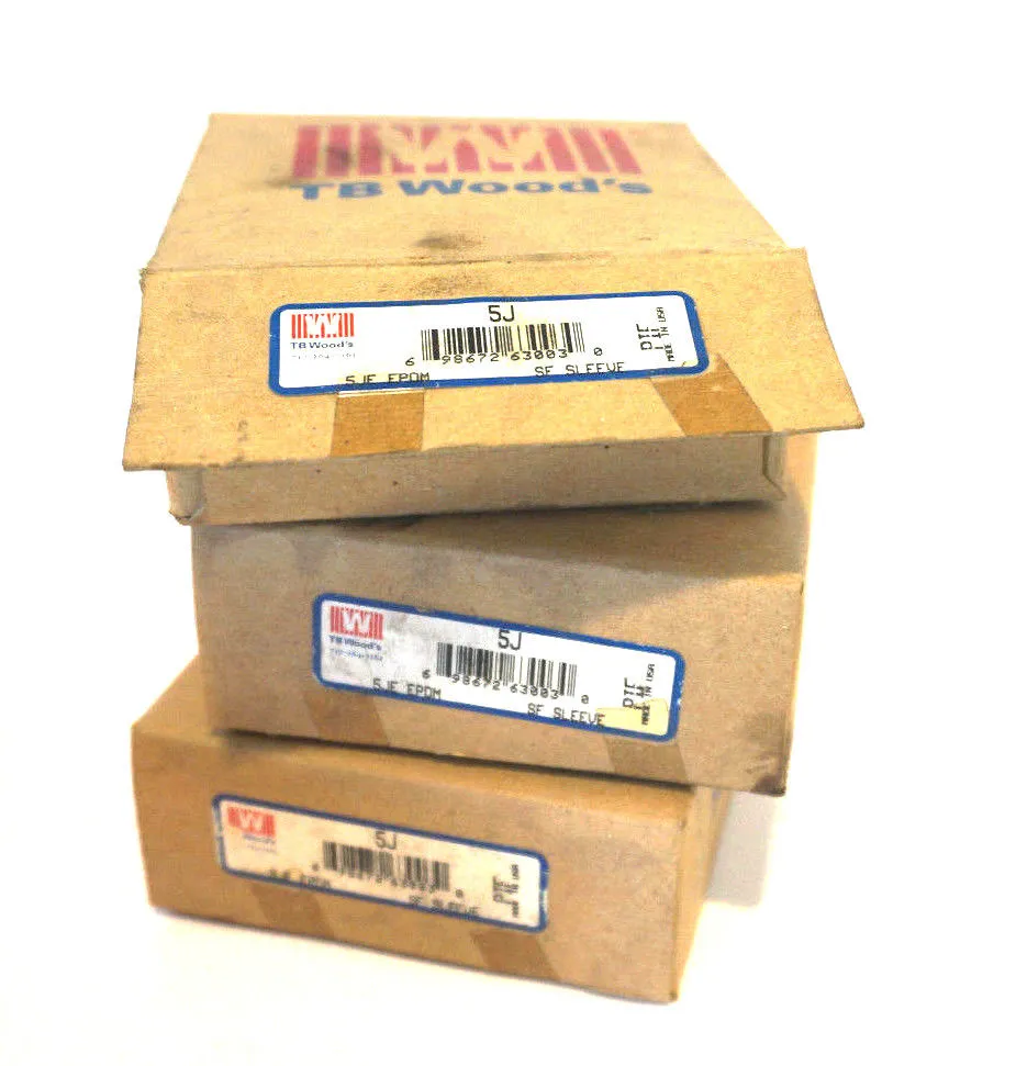 3 NEW TB WOODS 5J COUPLING FLANGE