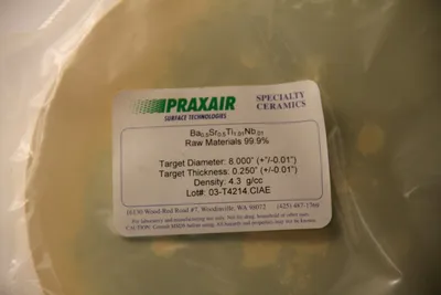 USED Praxair Specialty Ceramics