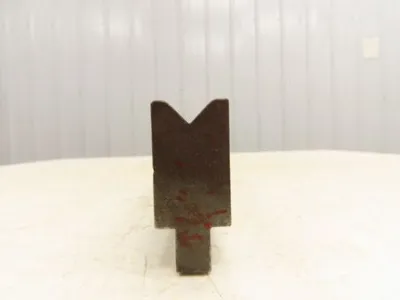 Press Brake Die 37-1/8" Long 90° V 11/16" W 5/16" D 1-3/4" H 1/2" Tang