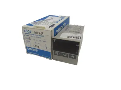 USED OMRON E5CS-Q1PX-F TEMPERATURE CONTROLLER E5CSQ1PXF