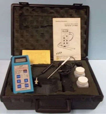 Used COLE-PARMER 5985-80 SERIAL: 953790 pH Meter Texas US | Bamko Surplus Process Equipment #935699