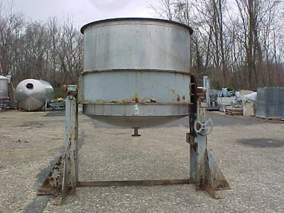 USED BAEUERLE  MORRIS TILTING TANK PERCOLATION TANK