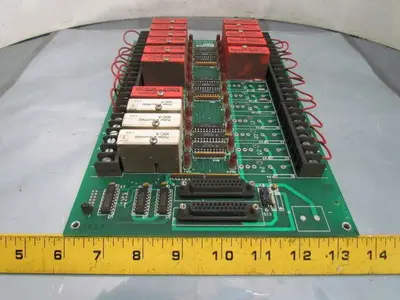 Electro Cam PS-4100-12-224 Output Circuit Board I/O Rack EC-ODC5 Relay Module