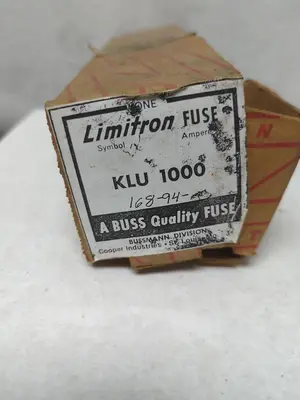 New | in-Stock BUSSMANN KLU-1000 Miscellaneous Equipment (Electrical & Power) Ohio US | Surplus Asset Holdings #1209667