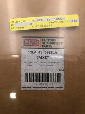 Carrier Replacement Parts 19EA -43-5022LA Gasket