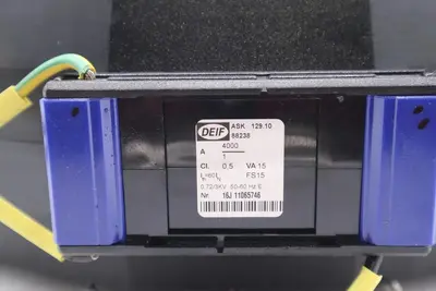 DEIF ASK 129.10 88238 VA 15 PLUG-IN CURRENT TRANSFORMER STOCK #2796