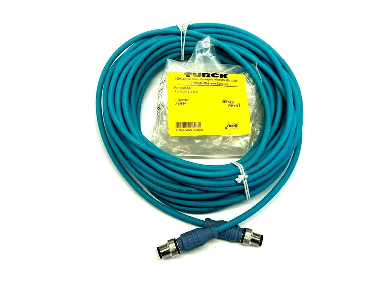 New | in-Stock Turck RSC RSCD 4410-15M Connector Accessories Michigan US | Maverick Industrial Sales #1401002