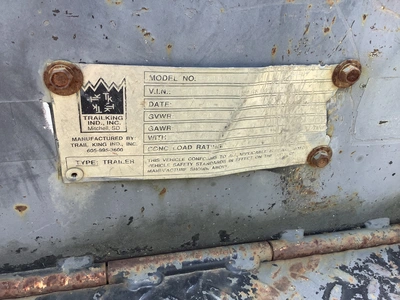 Used 2001 TRAIL KING TK18LP Lowboy Trailers Michigan US | Miedema Asset Management Group #1312894