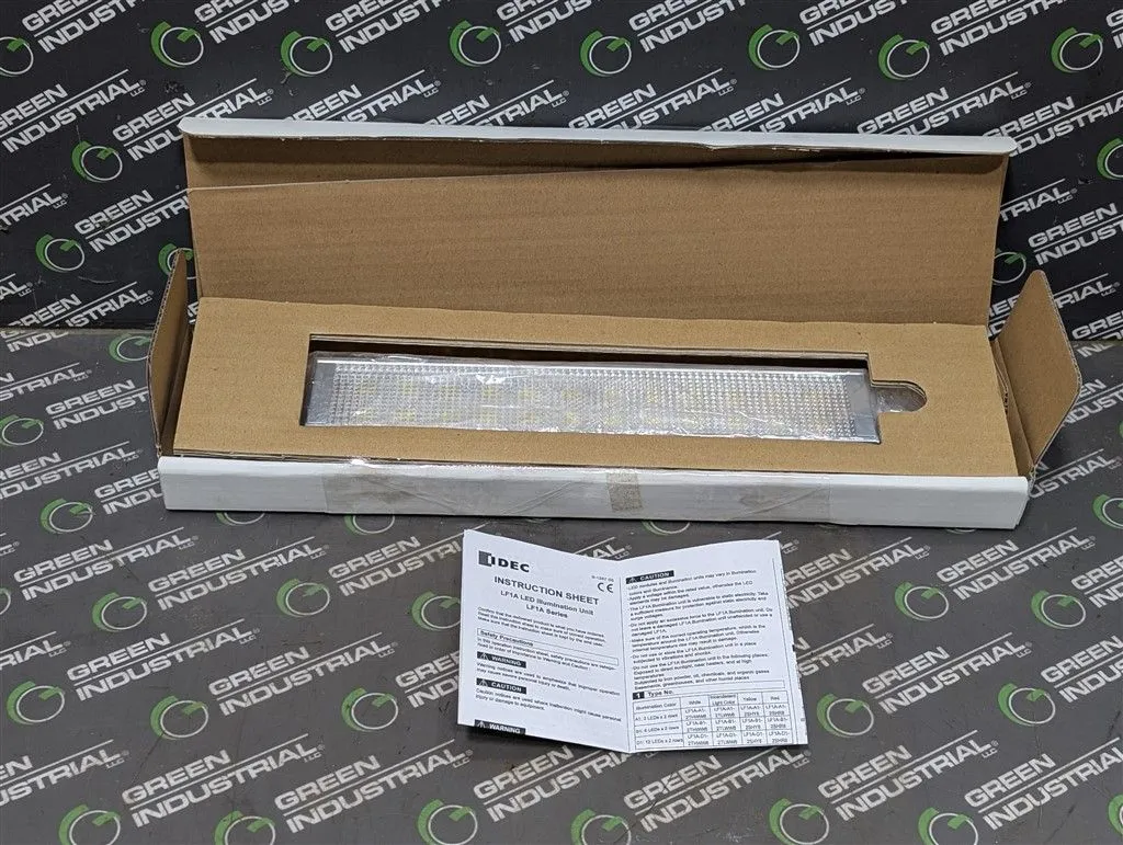 idec LF1A-D1-2THWW6 LED Energy Efficient Illuminated Light Strip New NIB