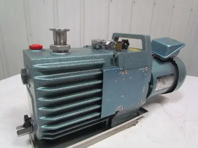Tokuda DRP-360II Rotary Vane Vacuum Pump 360L/Min 1Hp 220V 3PH