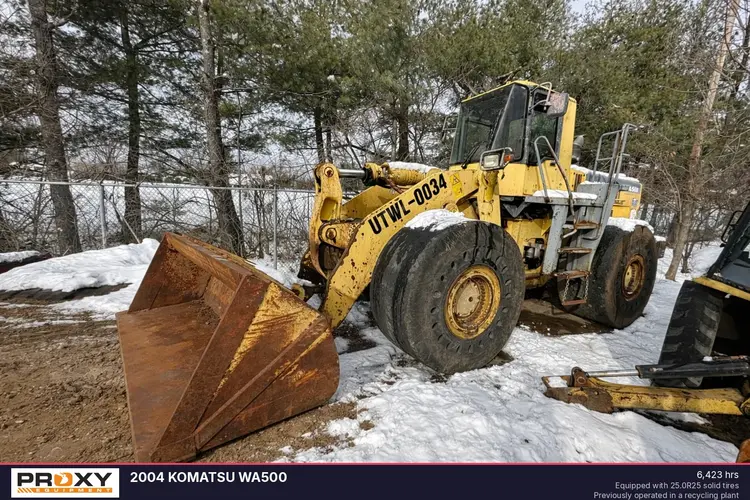 Used 2004 KOMATSU WA500 Wheel Loaders Louisiana US | Proxy Equipment #1382175