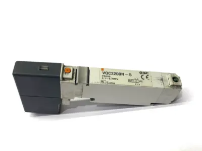 USED SMC PNEUMATIC SOLENOID VALVE 5-PORT