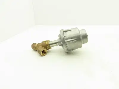 GEMU 514 15D31 9 52 1 Pneumatically Operated Angular Seat Globe Valve 1/2"NPT NO