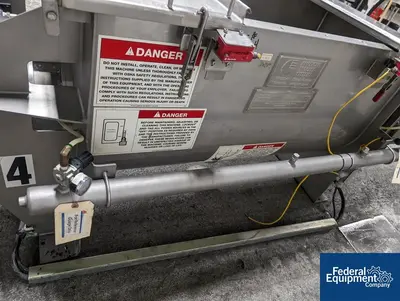 USED American Process 11 Cu Ft American Process Paddle Ribbon Blender, S/S, Modle PRB-011