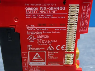 Used OMRON NXSIH400 Electrical Controls | HGR 24 #747849