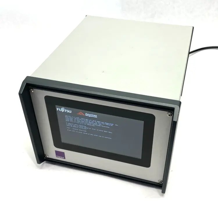 Used Topex Printer Dispenser Handling Control Unit HW: Version 1.3 Automation Control (HMI) Michigan US | Maverick Industrial Sales #1413470