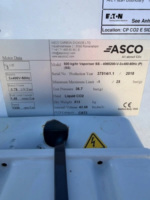 2018 ASCO 4065200-V-3X480-60HZ Exchanger Air Cooled - Fintube | Perry Equipment (2)