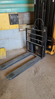 LANDOLL Rear Wheel Drive Narrow Aisle Articulating Multipurpose Electric Forklift, VIDEO