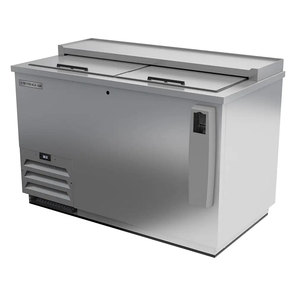 Beverage-Air DW49HC-S-29 50" Forced Air Bottle Cooler - Holds (126) 12 Oz Bottles, 115v