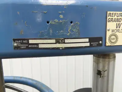 Nordson Rhino Hot Melt Drum Unloader Pneumatic Pump 65:1 Ratio 100PSI