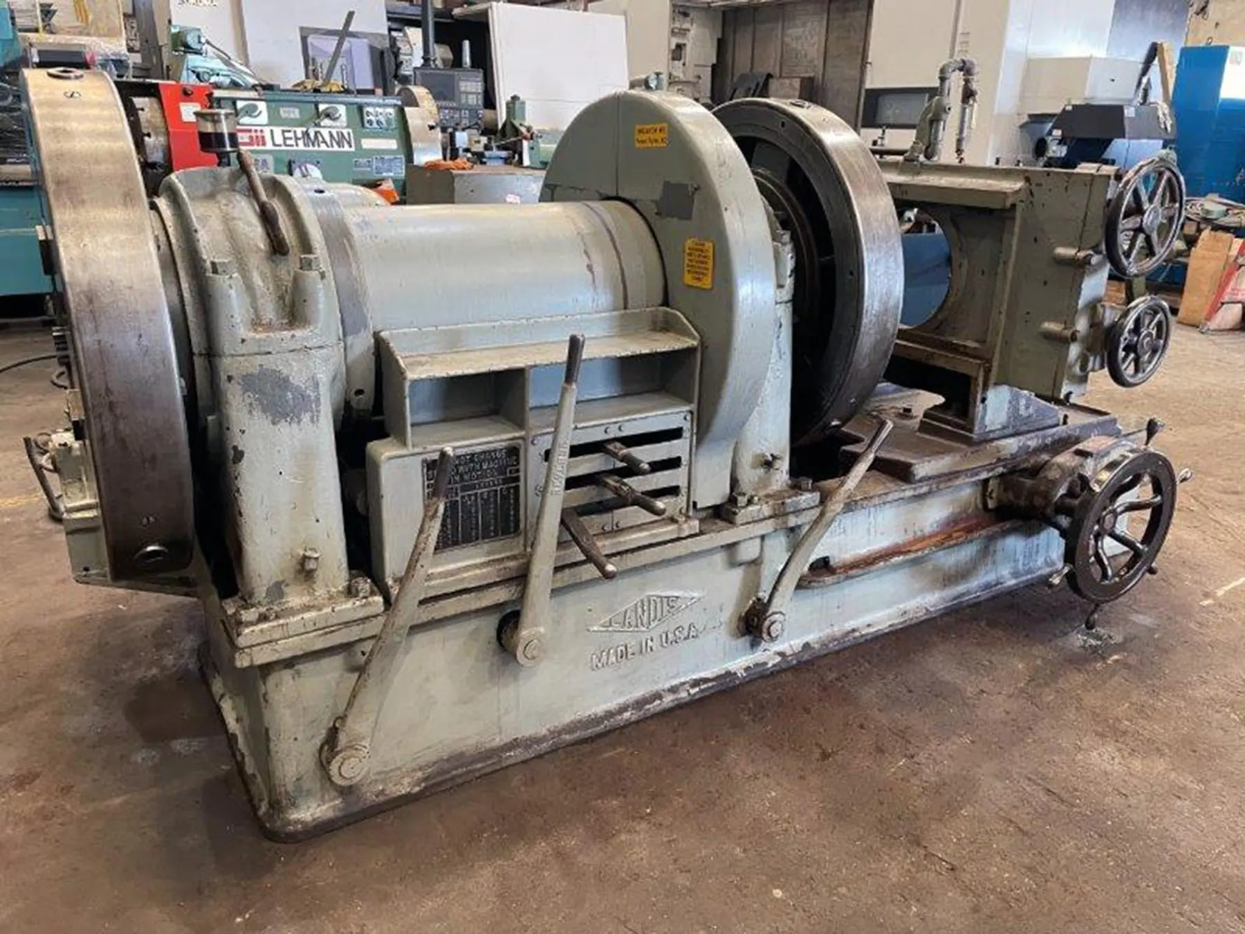 12" LANDIS Pipe Threading Machine