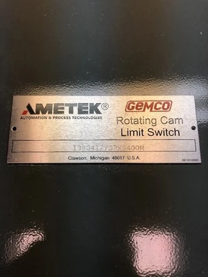 NEW AMETEK 1980417YSPXS400R