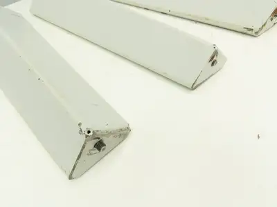 Omga Machine Base Table Legs 26-1/2" Long White Radial Arm Saw Set of 4