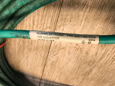 Used Murr Elektronik 7700-44511-S4U2000 Cable & Wire South Carolina US | ESS Industrial Equipment Sales #1224877