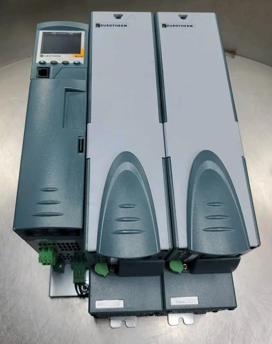 USED EUROTHERM EPOWER/2PH-250A/600V/115V Power Control System w/2 Modules