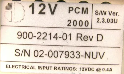 NEW ID SYSTEMS 900-2214-01 POWER SUPPLY 900221401