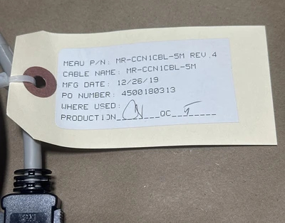 New | in-Stock Mitsubishi MR-CCN1CBL-5M Miscellaneous Equipment (Electrical & Power) Indiana US | J&J Industrial Supply #511784