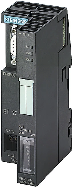 Siemens 6ES7151-1BA02-0AB0 Simatic DP Interface Module IM151-1 for ET200S PLC [New]