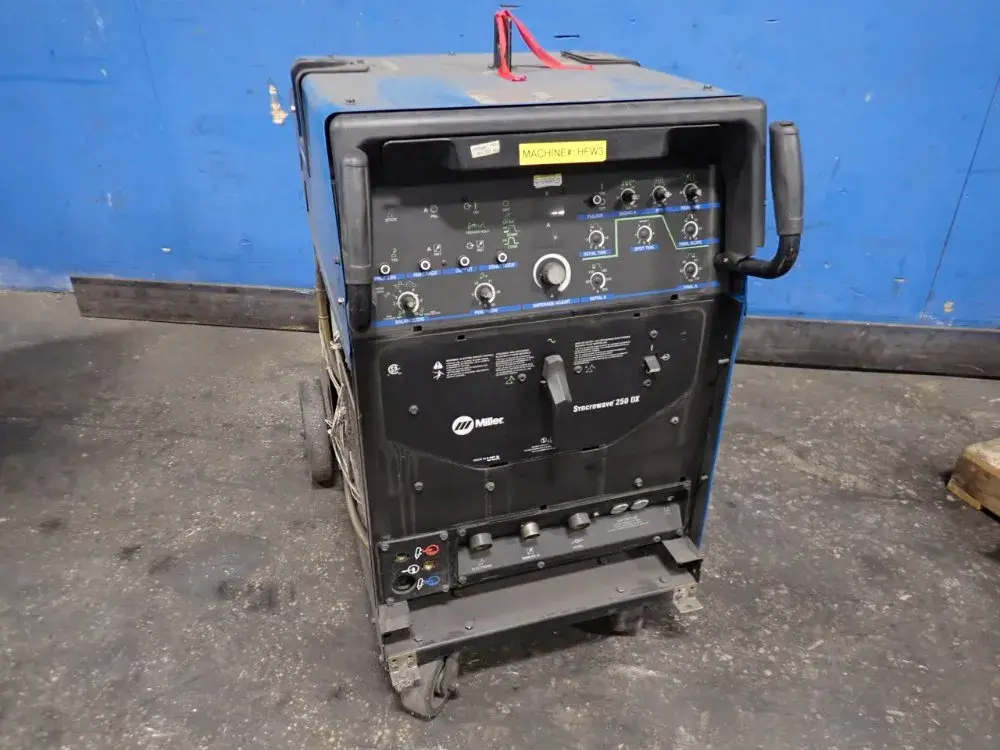USED MILLER SYNCROWAVE 250 DX