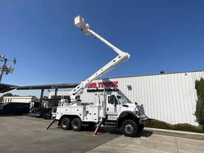 Used 2013 INTERNATIONAL 7500 Bucket (boom) trucks California US | Big Truck & Equipment #1412269