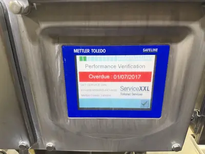 Used METTLER TOLEDO SAFELINE Metal Detectors Illinois US | M&M Equipment Corp. #1697678