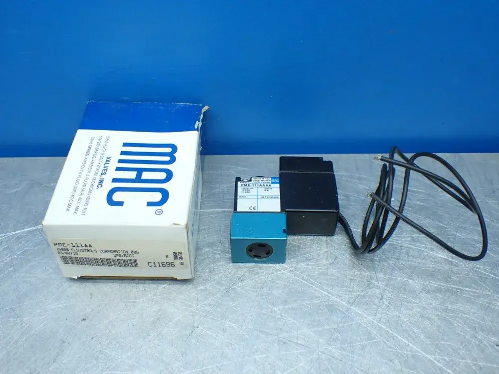 New | in-Stock MAC VALVES PME111AA Pumps Ohio US | HGR 24 #872352