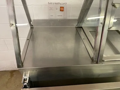 152-0387 Atlas Self Contained Refrigerated Cold Salad Buffet Bar