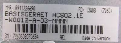 USED REXROTH HCS02.1E-W0012-A-03-NNNN SERVO DRIVE HCS021EW0012A03NNNN R911305499