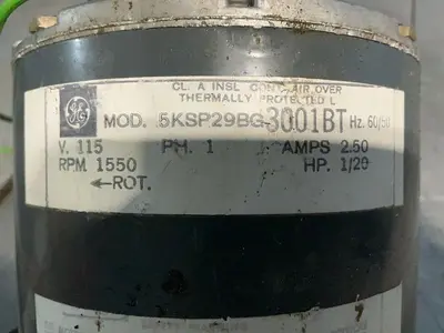 Used GENERAL ELECTRIC 5KSP29BG3001BT Motors (misc) Ohio US | HGR 24 #1556803
