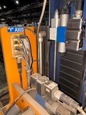 2" X 60' PEDDINGHAUS MODEL #1000/1B OCEAN AVENGER CNC STRUCTURAL BEAM DRILL LINE 2008: YOBRO #23978