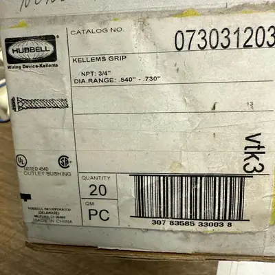 USED HUBBELL 073031203